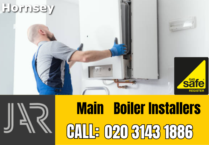 Main boiler installation Hornsey